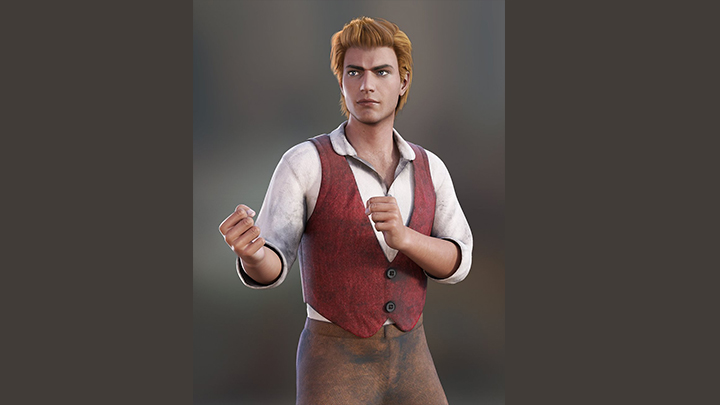 Daz3DPoser_格斗男001