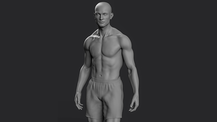 Daz3DPoser_格斗男002