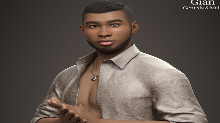 Daz3DPoser_男性人物012