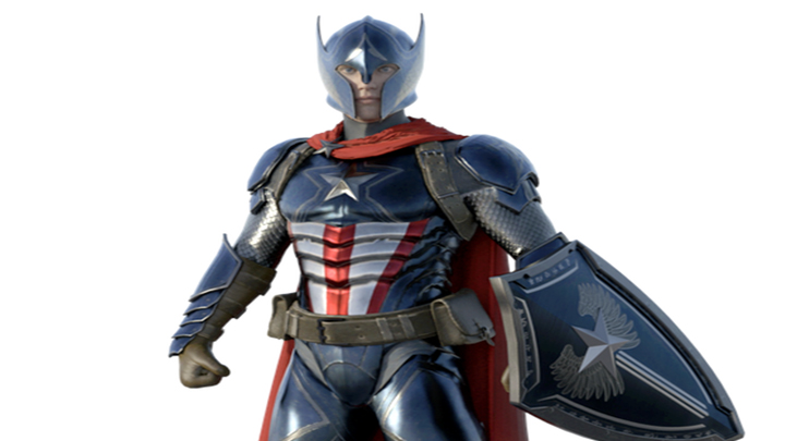 Daz3DPoser_美国战士001