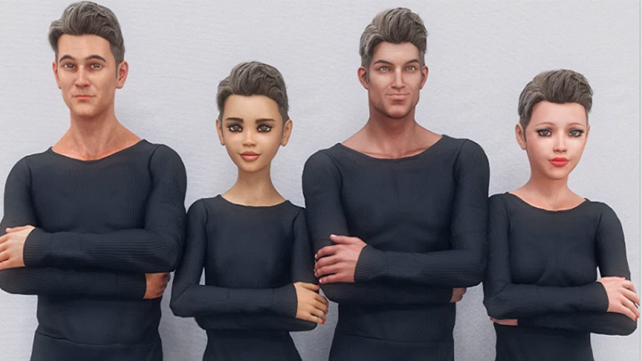 Daz3DPoser_青年001