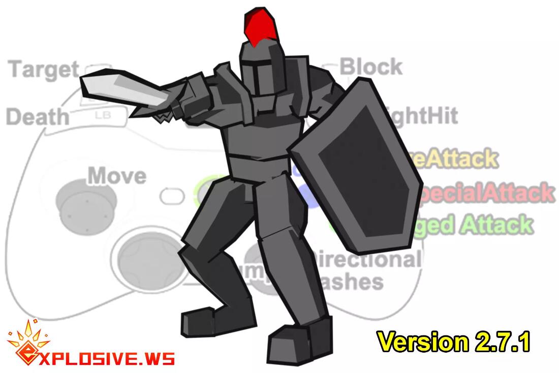 Knight Warrior Mecanim Animation Pack v2.7.1动作