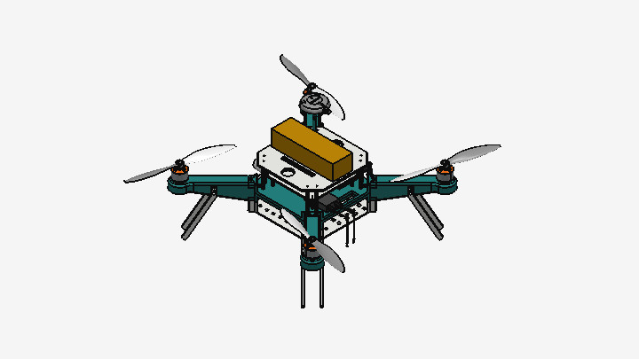 STEP_多旋翼无人机042