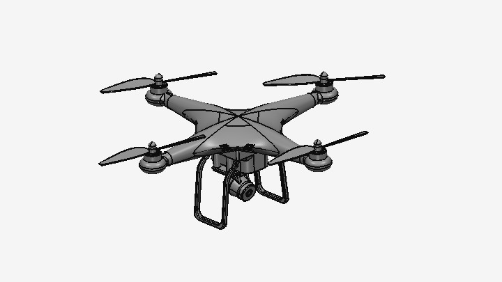 STEP_多旋翼无人机067