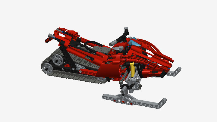STEP_履带车履带机器人025