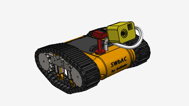 STEP_履带车履带机器人059