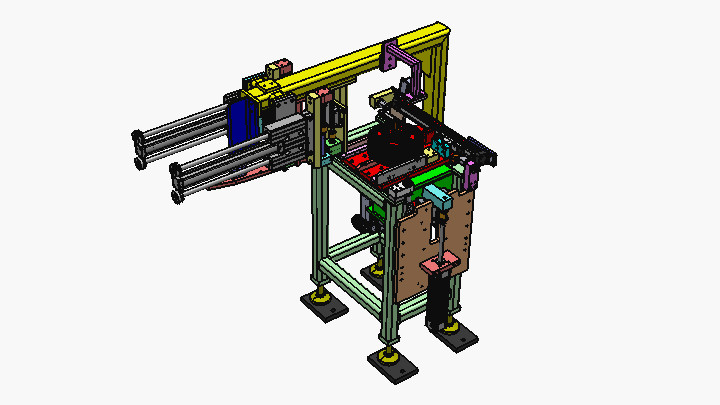 STEP_汽车车轮钢圈加工机002
