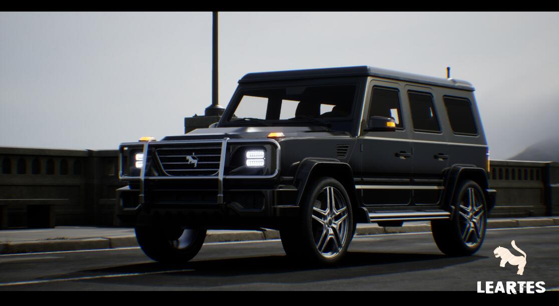 SUV 01 Driveable Animated Realistic 5.4车