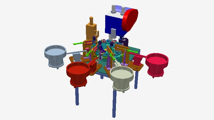 SW_分割器转盘非标自动化组装设备001