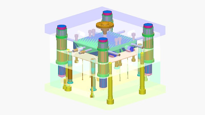 SW_散热盖模具002