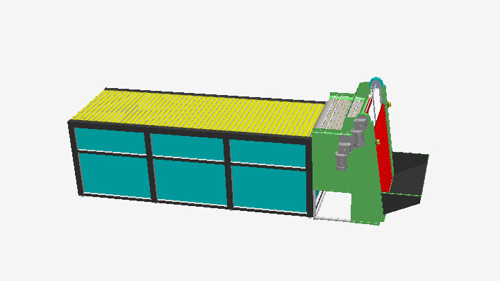 SW_有机蔬菜自动打包码料生产线001
