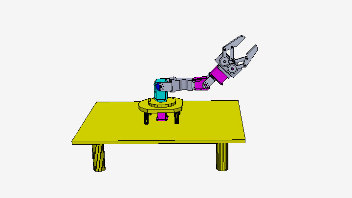 SW_机械臂机械臂小车012