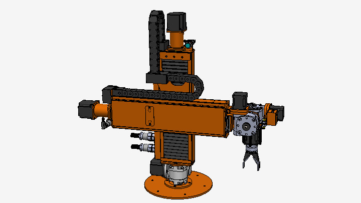 SW_机械臂机械臂小车023