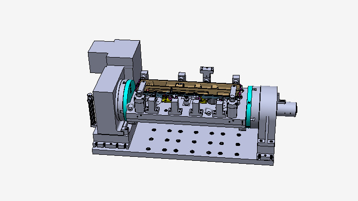 SW_精密液压工装夹具002