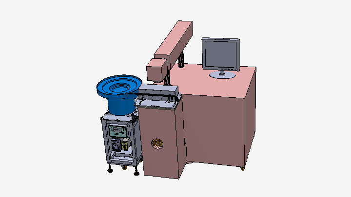 SW_自动上料打标机001