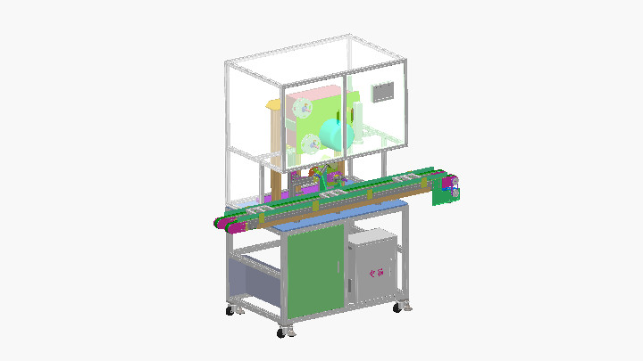 SW_视觉检测装配贴标签一体机002