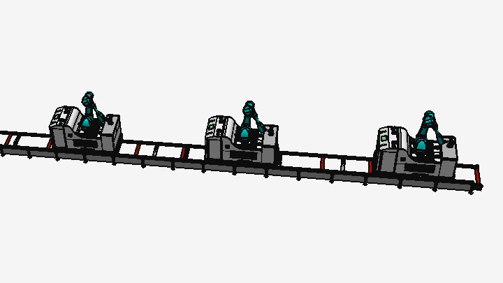 SW_轨道式车载机器人超声清洗机001