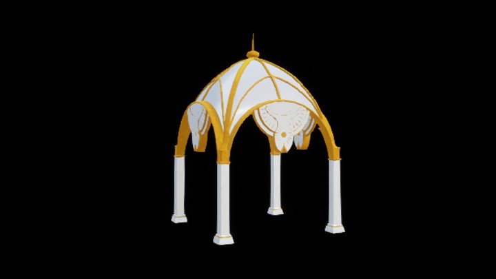 UE项目资源_模型资源_亭子012