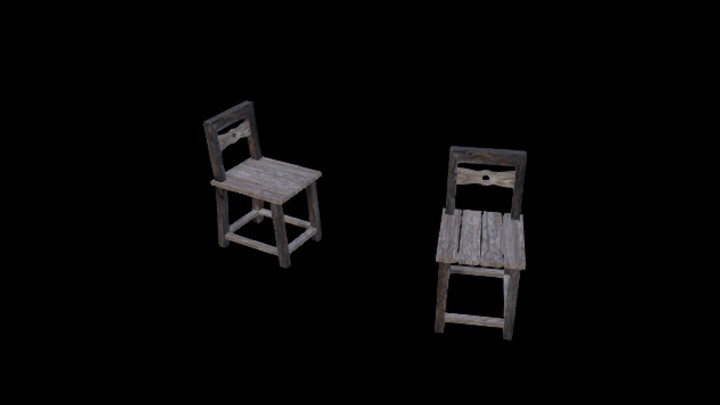 UE项目资源_模型资源_凳子511