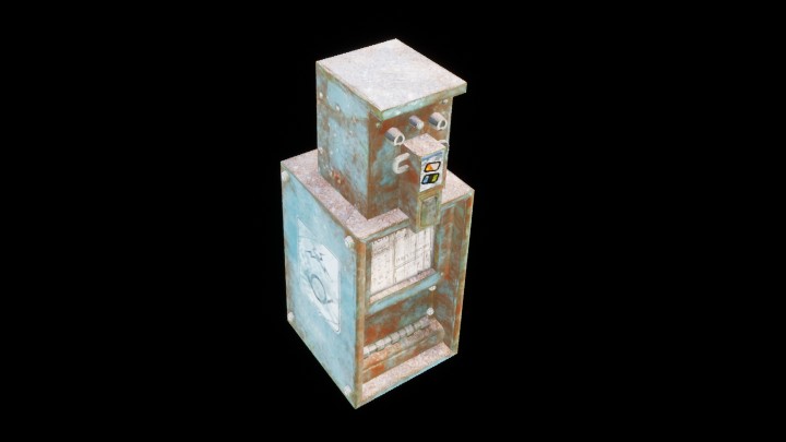 UE项目资源_模型资源_卖报机002