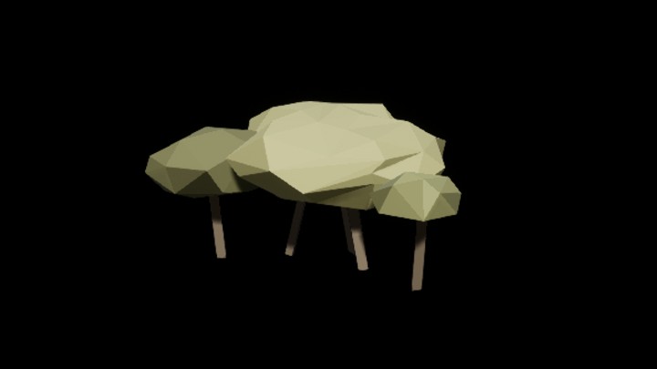 UE项目资源_模型资源_卡通_丛林003