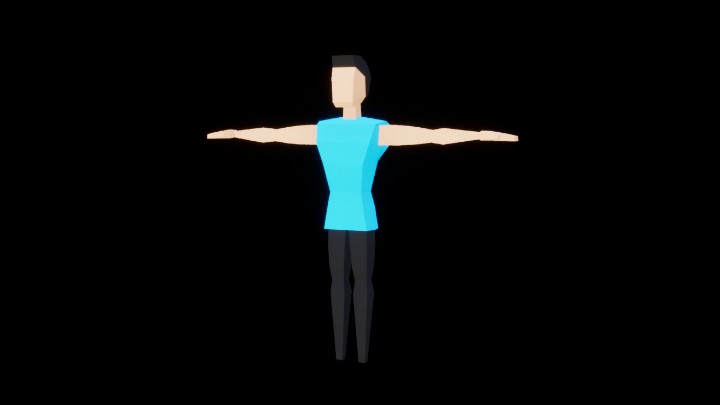 UE项目资源_模型资源_卡通_人物001