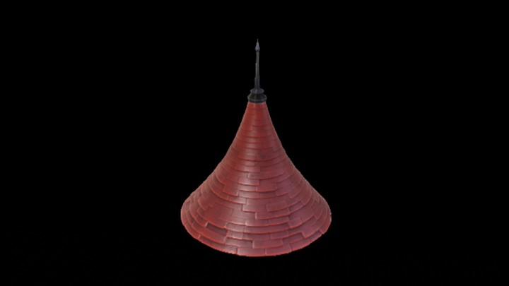 UE项目资源_模型资源_卡通_屋顶066