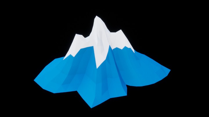 UE项目资源_模型资源_卡通_山013