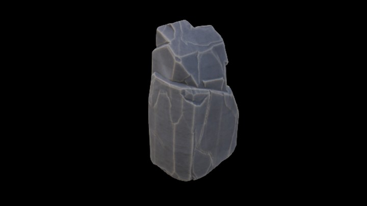 UE项目资源_模型资源_卡通_山崖006