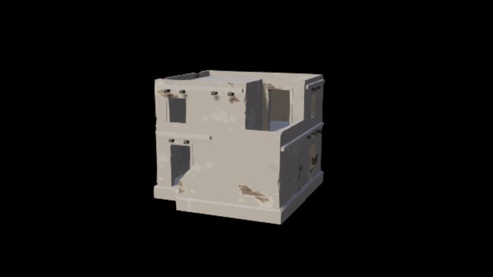 UE项目资源_模型资源_卡通_建筑150