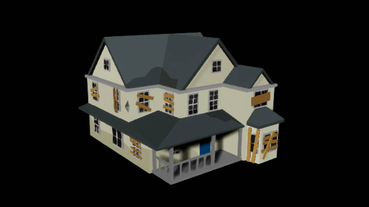 UE项目资源_模型资源_卡通_房子082