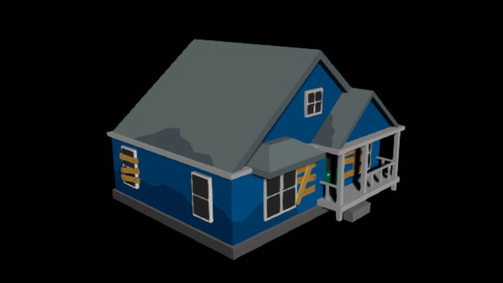 UE项目资源_模型资源_卡通_房子088