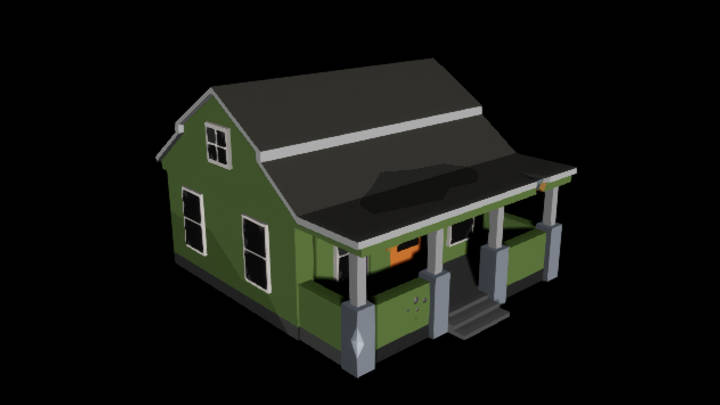 UE项目资源_模型资源_卡通_房子096