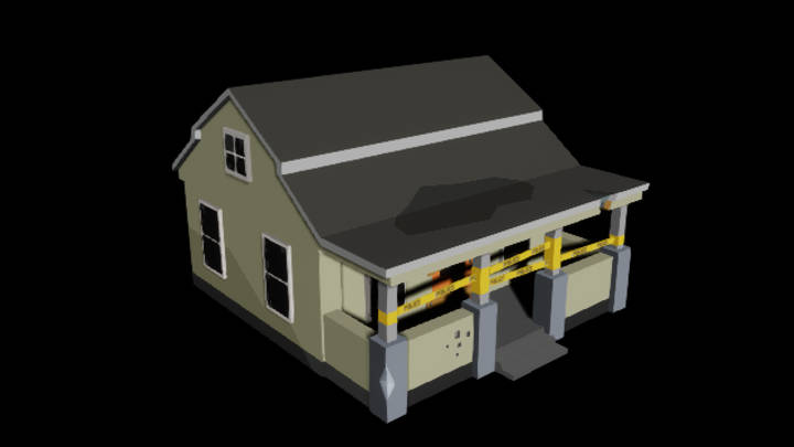 UE项目资源_模型资源_卡通_房子098