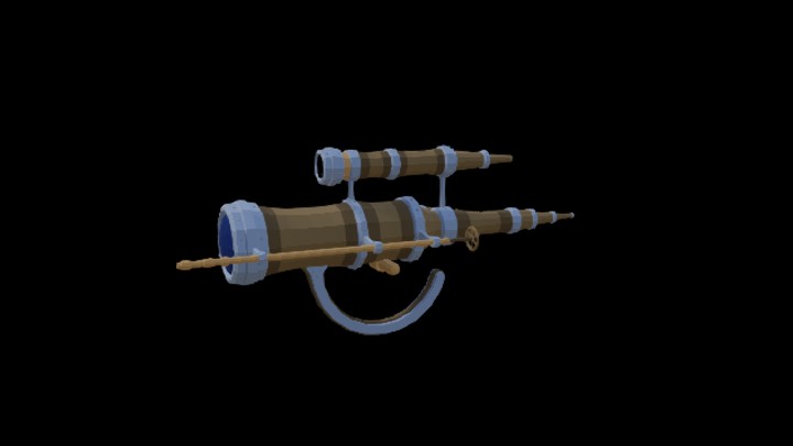 UE项目资源_模型资源_卡通_望远镜001