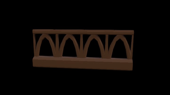 UE项目资源_模型资源_卡通_栏杆012