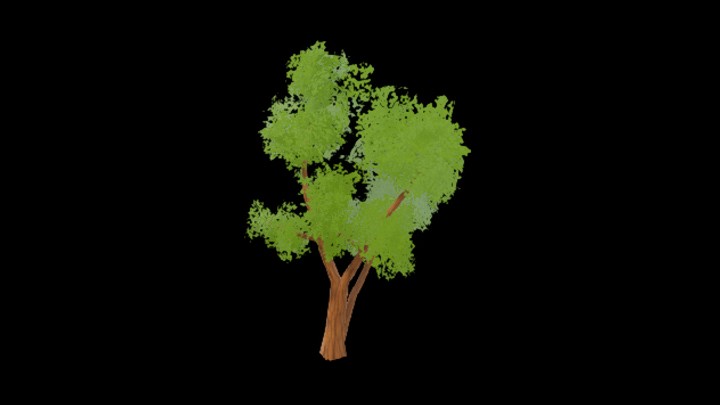 UE项目资源_模型资源_卡通_树116