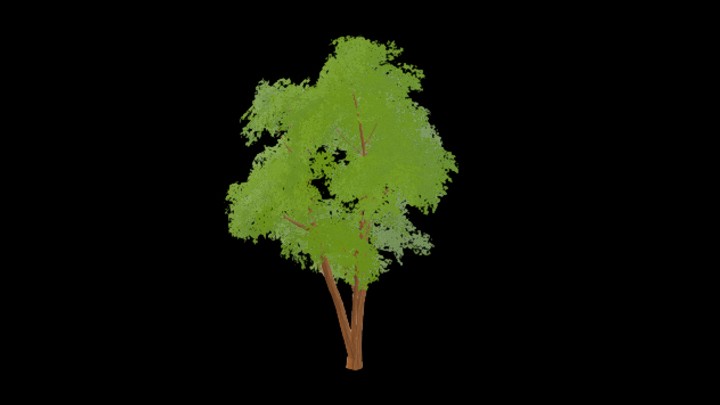 UE项目资源_模型资源_卡通_树124