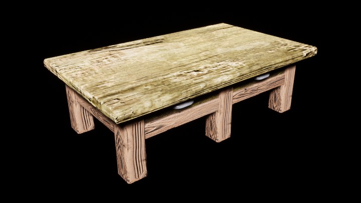 UE项目资源_模型资源_卡通_桌子029