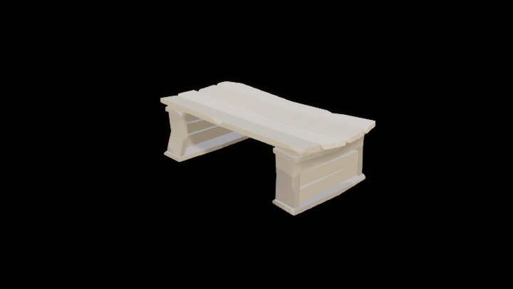 UE项目资源_模型资源_卡通_桌子031