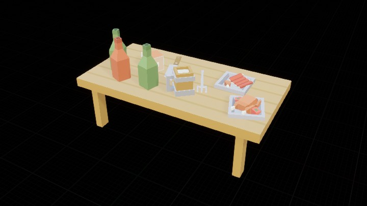 UE项目资源_模型资源_卡通_桌子039