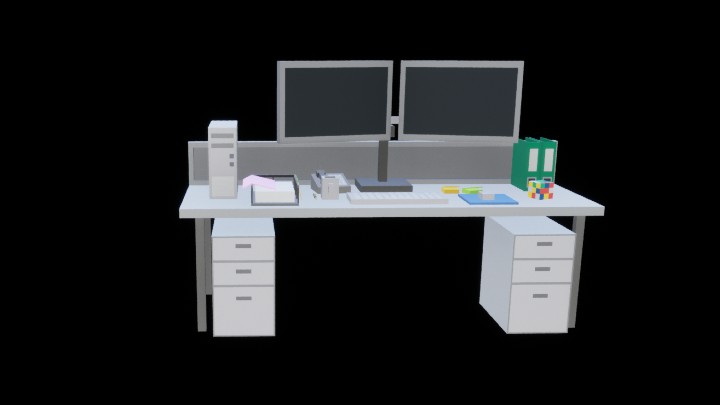 UE项目资源_模型资源_卡通_桌面预设002