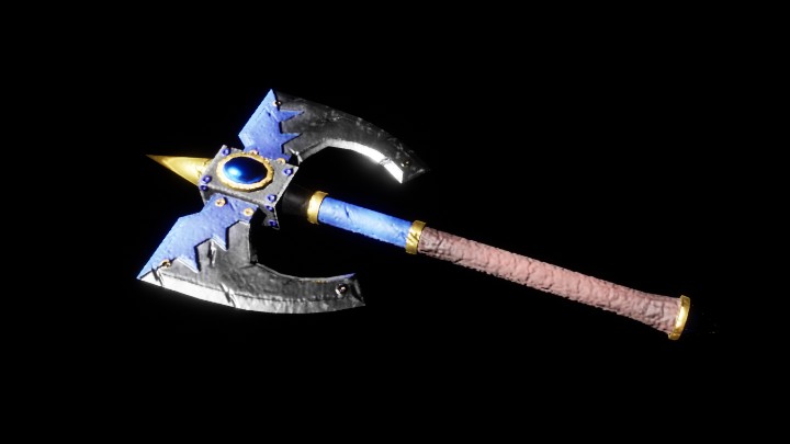 UE项目资源_模型资源_卡通_武器005