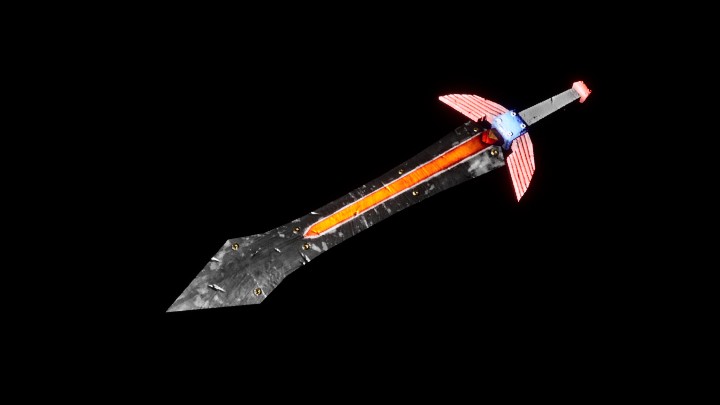 UE项目资源_模型资源_卡通_武器016