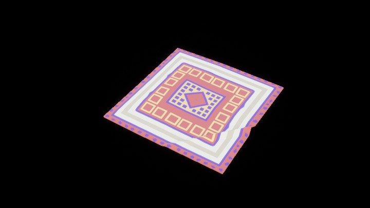 UE项目资源_模型资源_卡通_毯子029