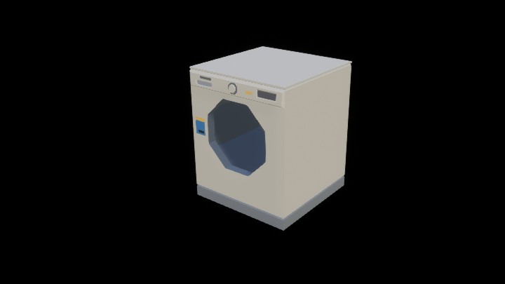 UE项目资源_模型资源_卡通_洗衣机002