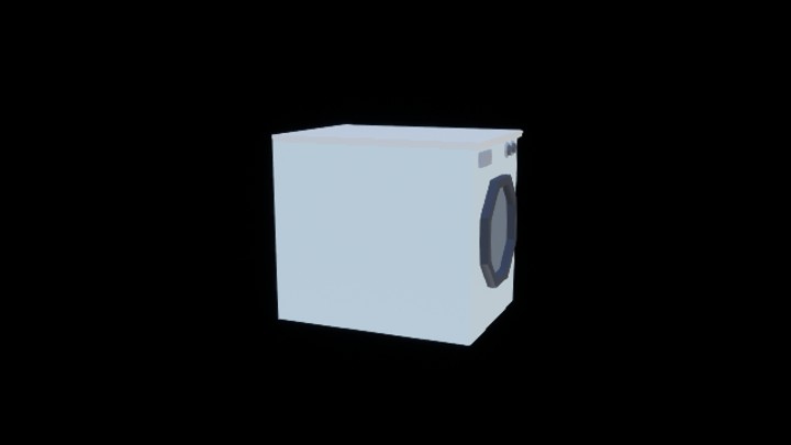 UE项目资源_模型资源_卡通_洗衣机003