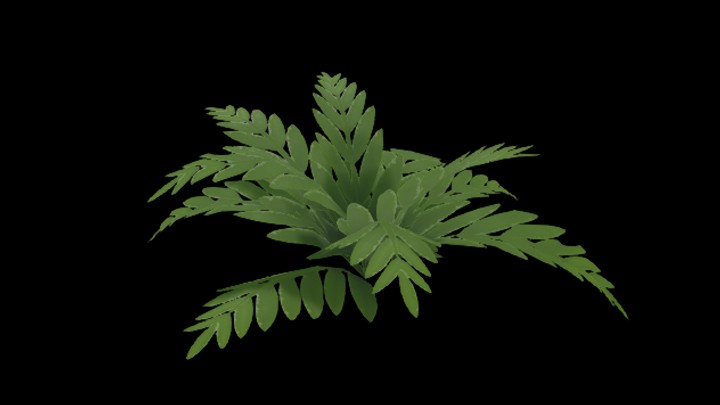 UE项目资源_模型资源_卡通_灌木草012