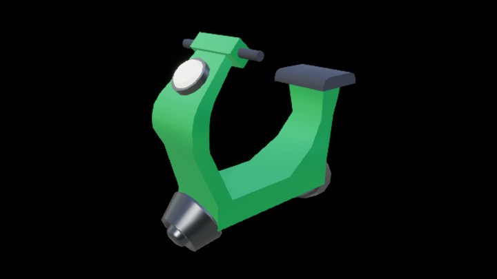 UE项目资源_模型资源_卡通_电动车001