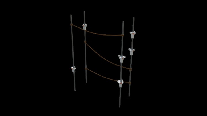 UE项目资源_模型资源_卡通_电杆001